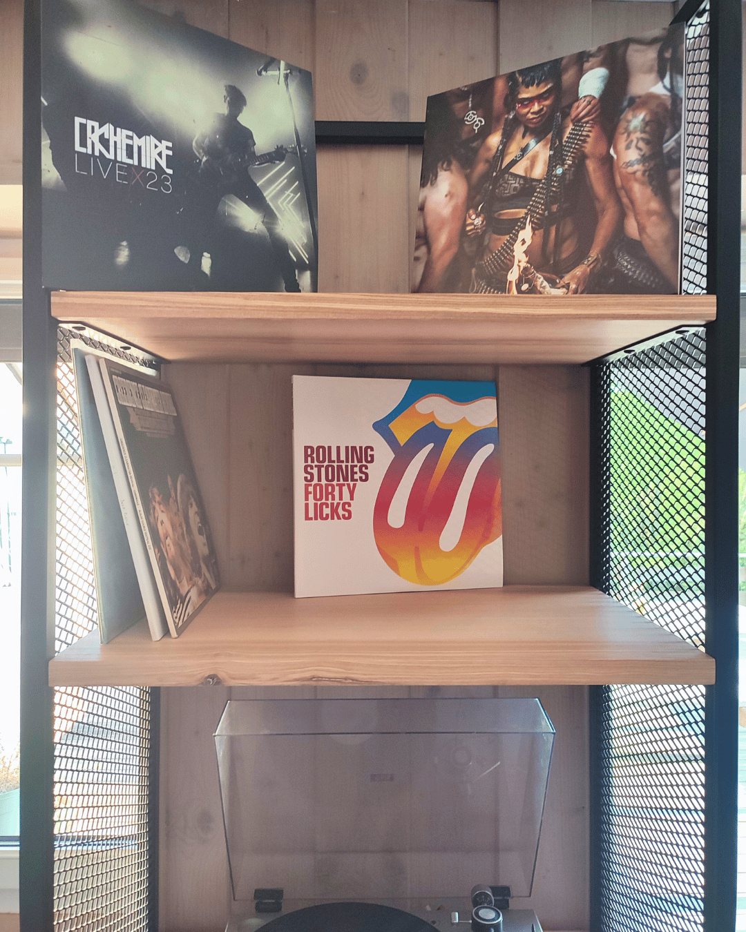 Meuble vinyle unique et sur-mesure