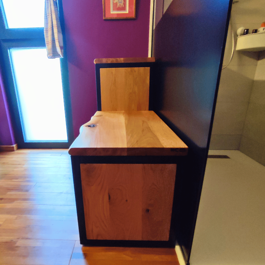 Mobilier salle de bain fabrication locale et artisanale