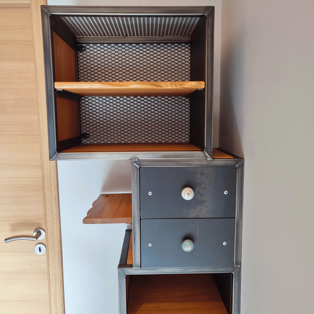 Rangement sur-mesure pour entrée moderne