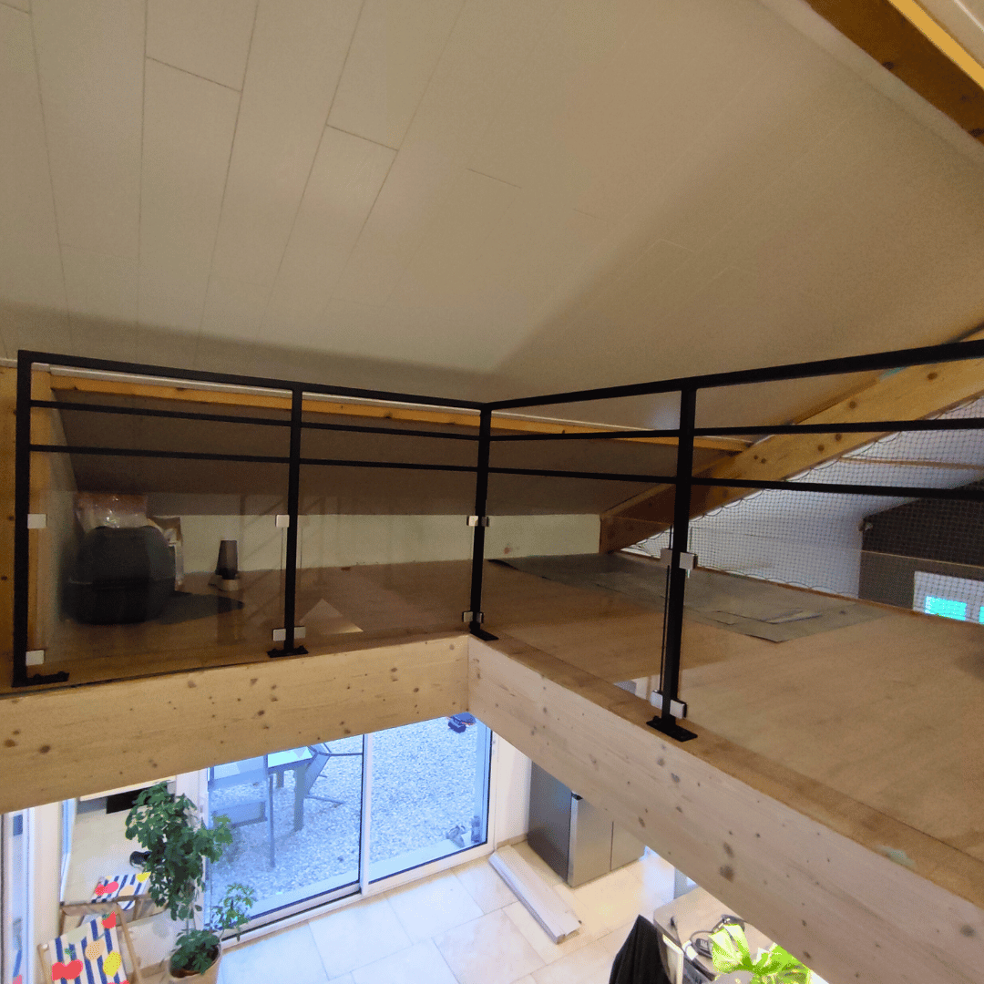 garde-corps intérieur -fabrication artisanale et locale