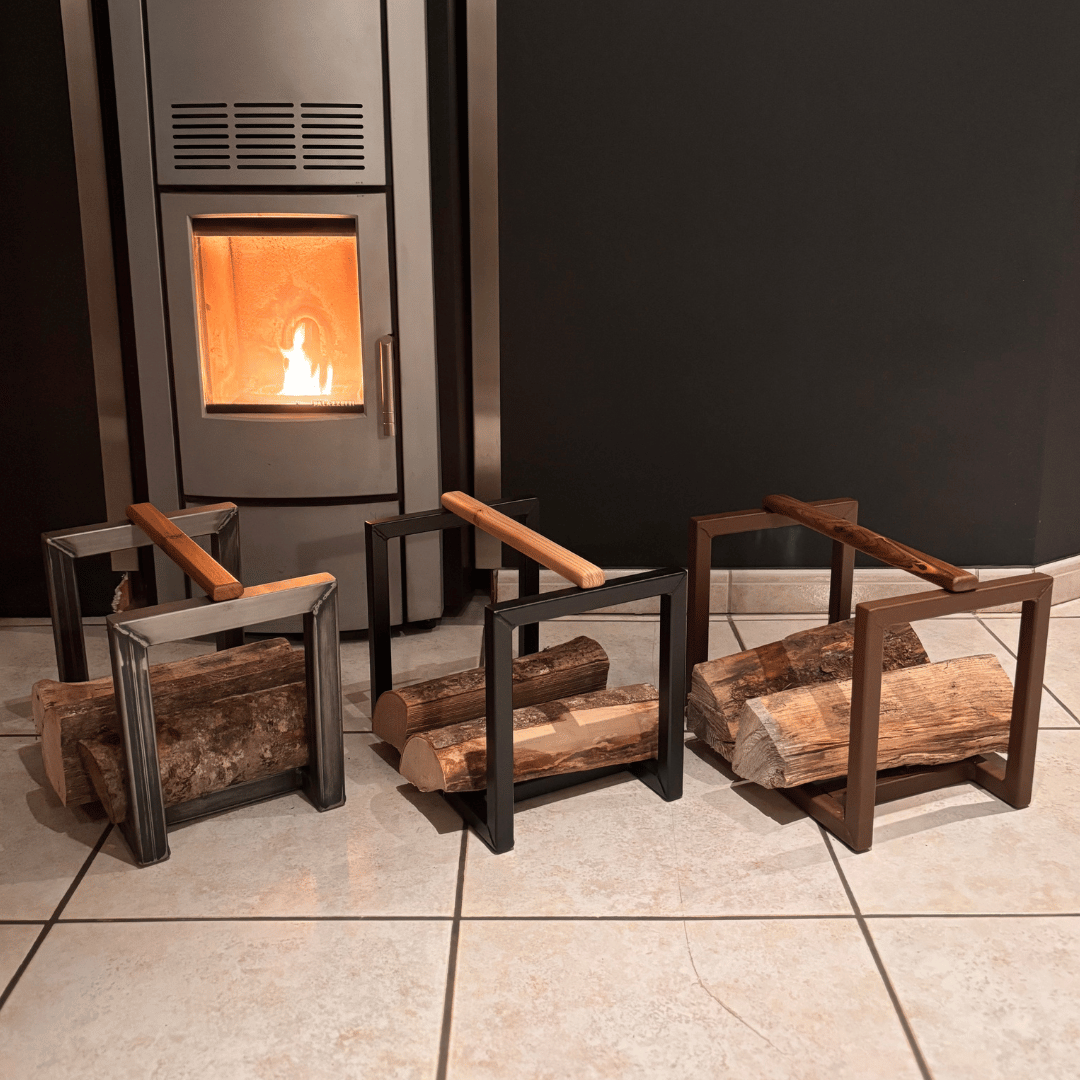 3 modèles de porte buche personnalisés fabriqués artisanalement en France.