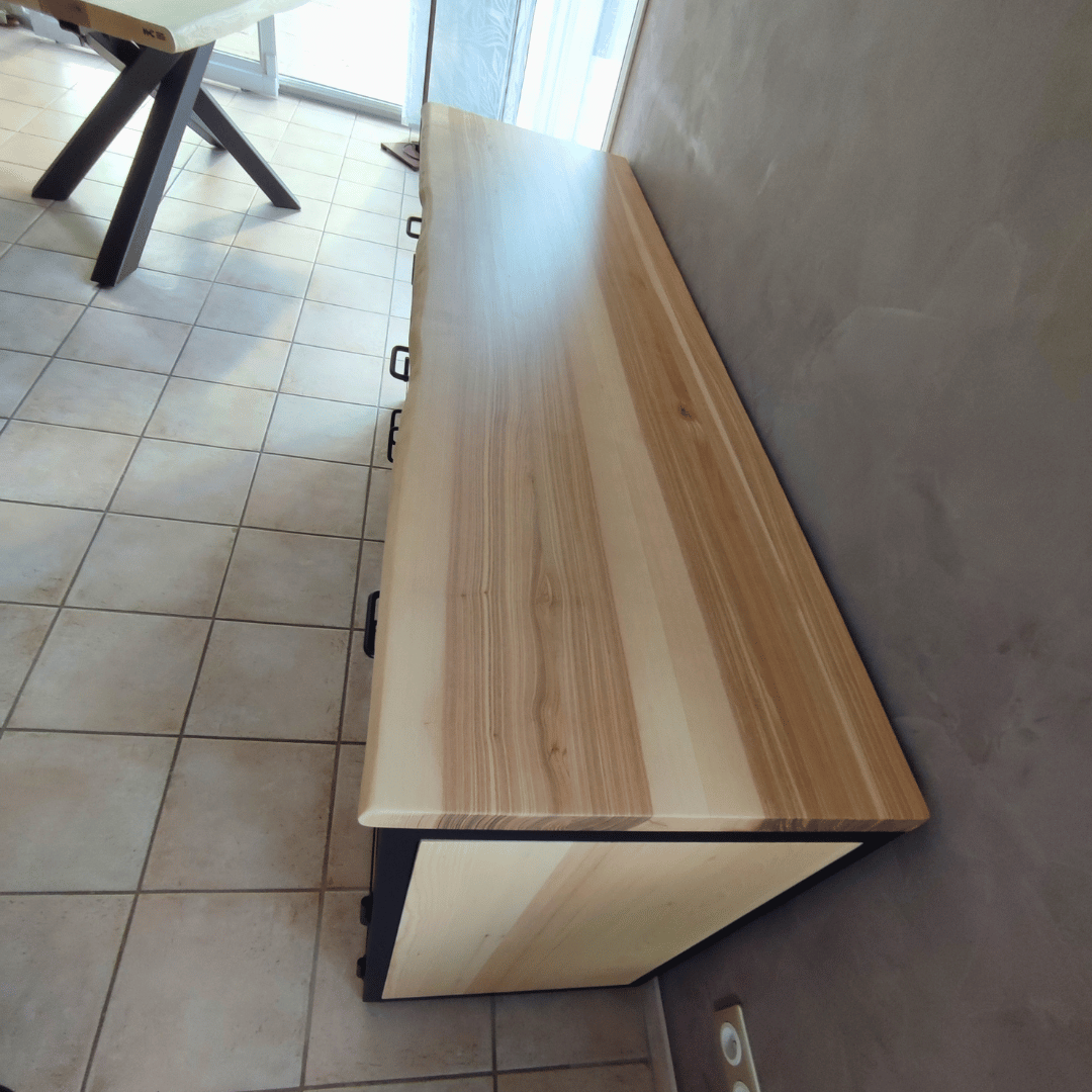 Bahut entièrement fabriqué dans mon atelier