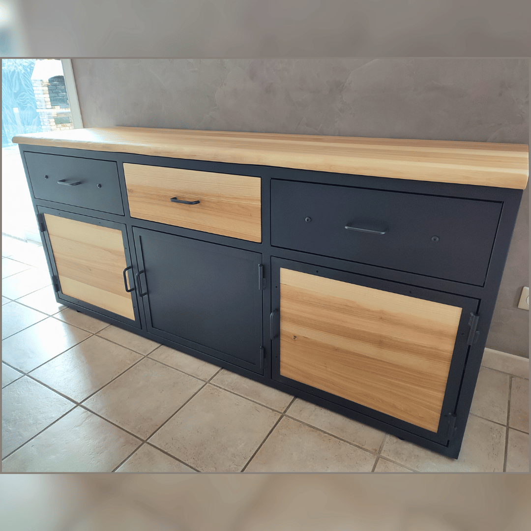 Bahut meuble fabriqué en France