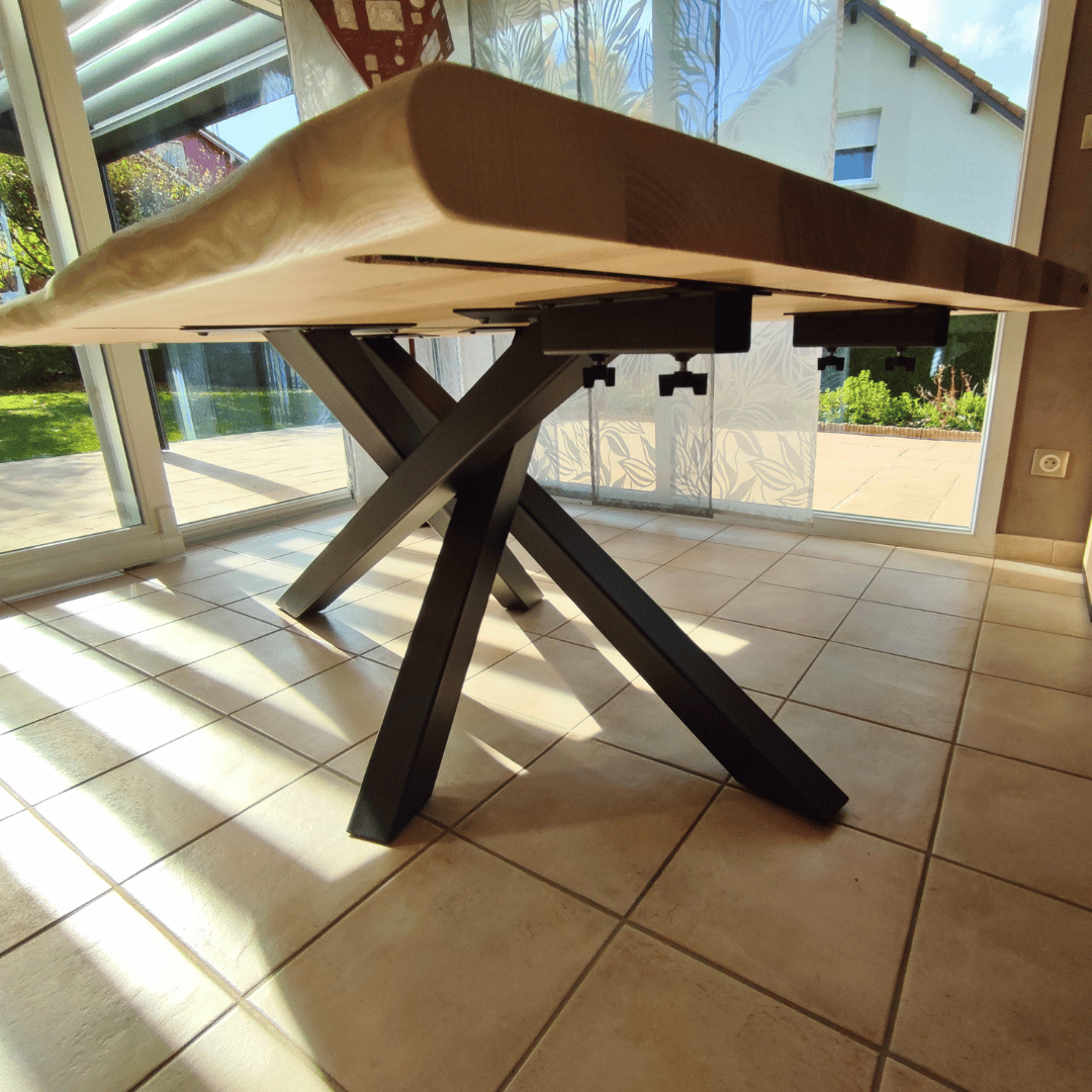 Table sur-mesure fabrication artisanale